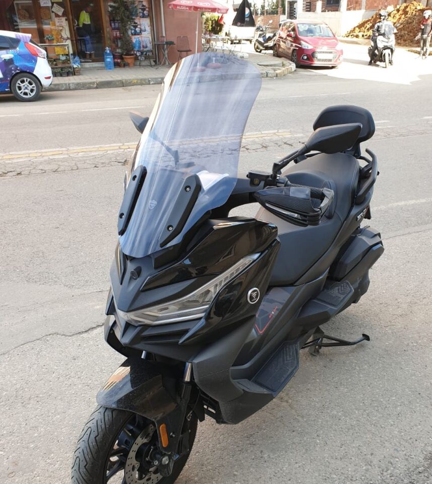 MOTOCAM Voge SR4 Ön Cam 2022-2026 Model 70cm Füme Renkli 4mm UZUN