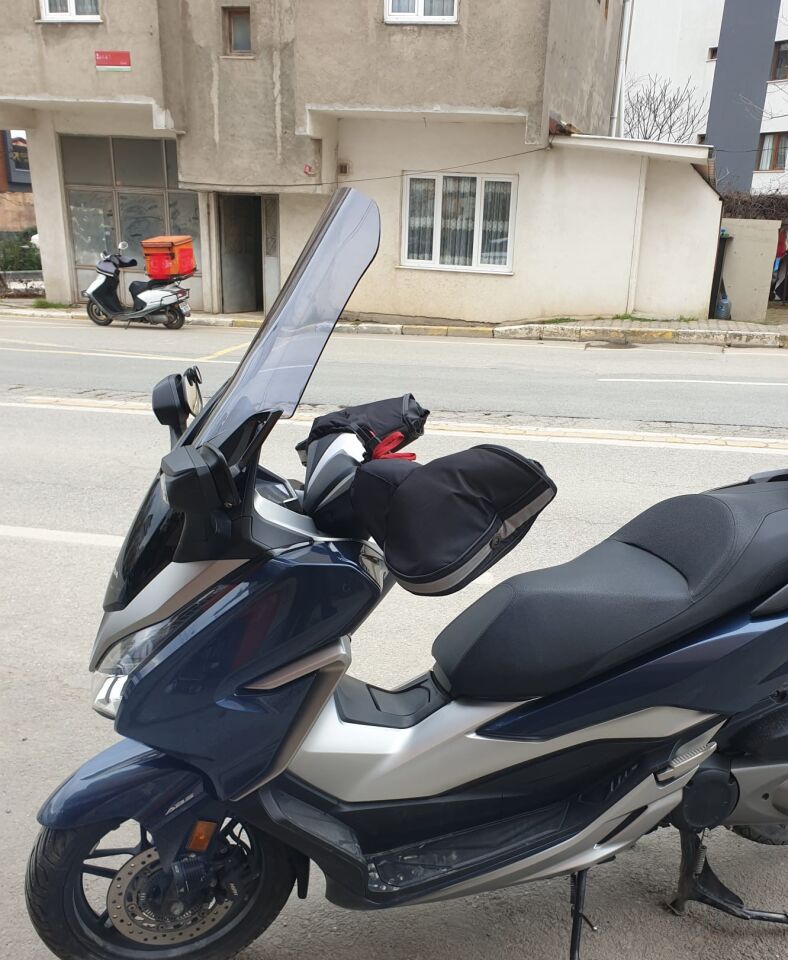 MOTOCAM Honda Forza 250 Ön Cam 2018-2020 Model 58cm Füme Renkli 4mm