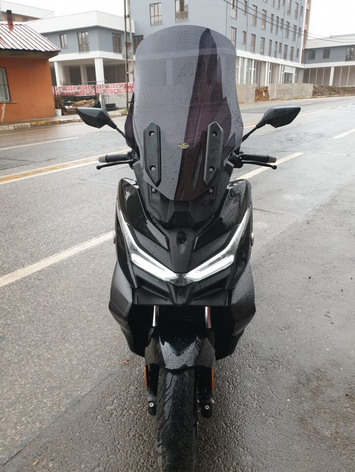 MOTOCAM Voge SR4 Ön Cam 2022-2026 Model 78cm Siyah Renkli 4mm UZUN İADESİ YOKTUR