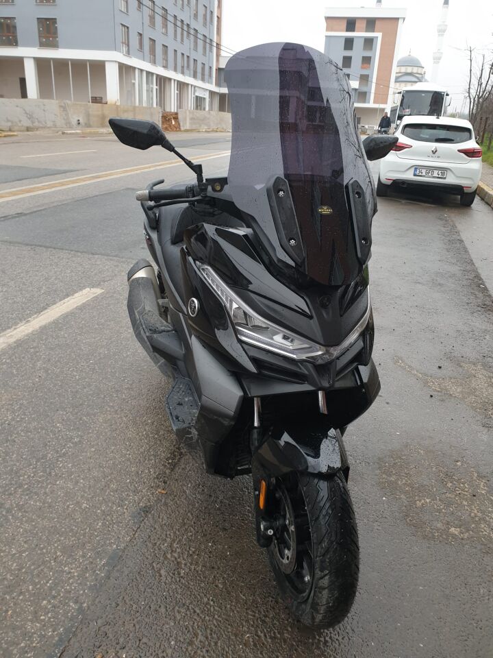 MOTOCAM Voge SR4 Ön Cam 2022-2026 Model 78cm Siyah Renkli 4mm UZUN İADESİ YOKTUR