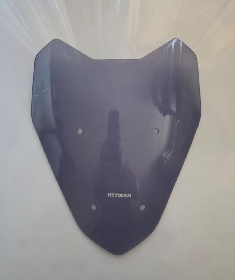 MOTOCAM Arora Max T Ön Cam 2022-2026 Model 40cm Füme Renkli 4mm SPORTİF
