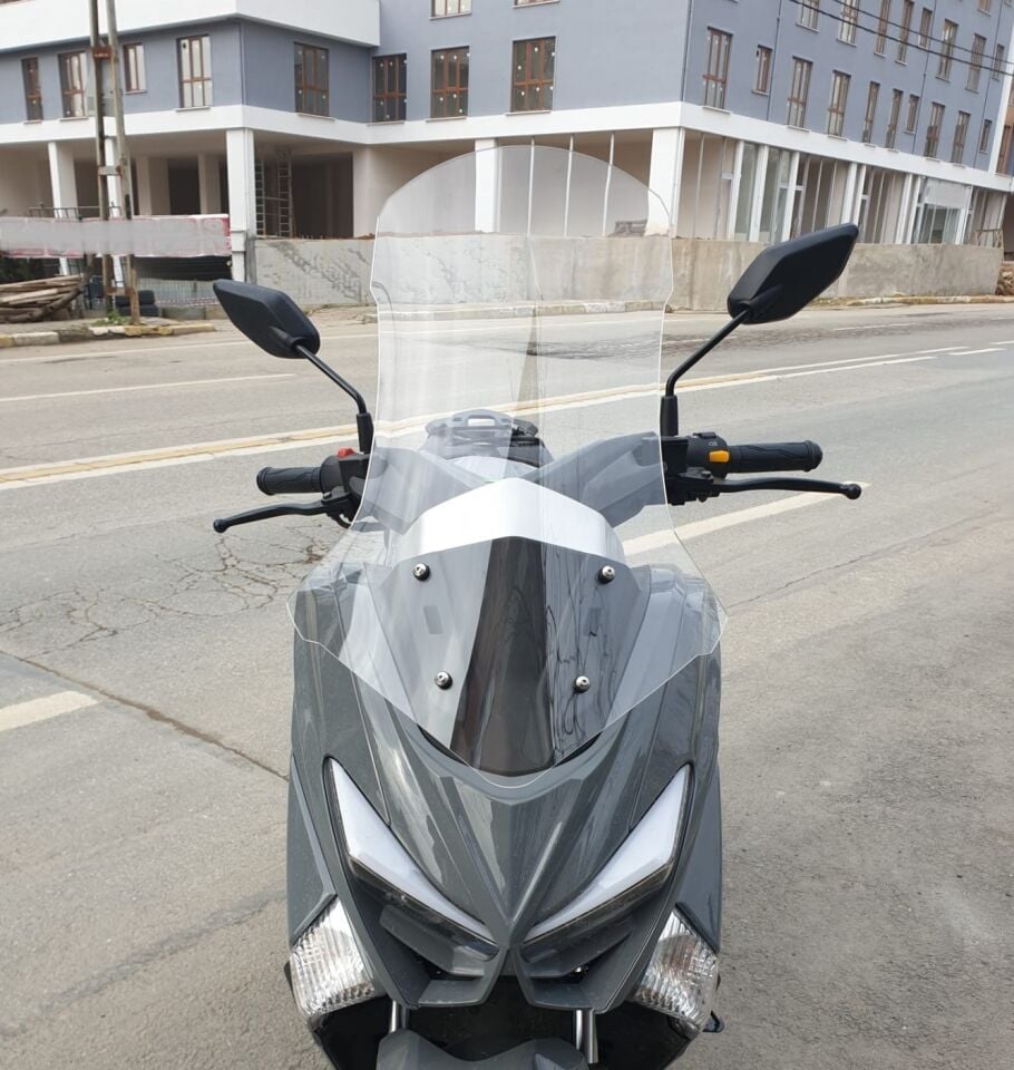 MOTOCAM Volta Apec Apx5 Ön Cam 2023-2026 Model 68cm Şeffaf Renkli 4mm ORTA BOYLU