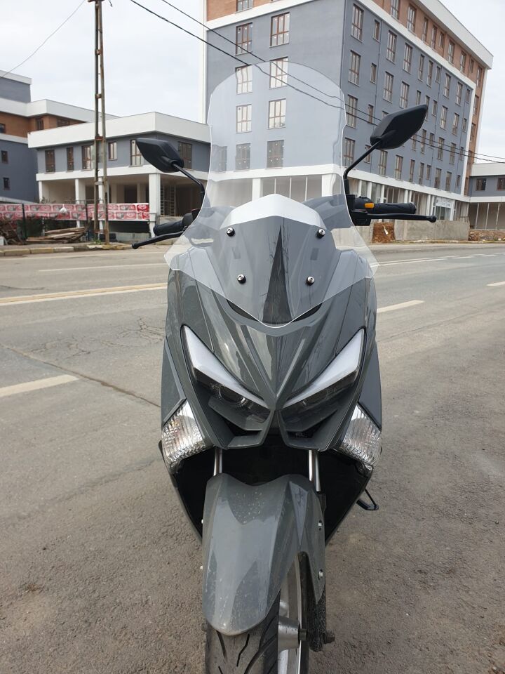 MOTOCAM Volta Apec Apx5 Ön Cam 2023-2026 Model 68cm Şeffaf Renkli 4mm ORTA BOYLU