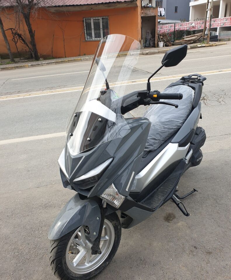 MOTOCAM Volta Apec Apx5 Ön Cam 2023-2026 Model 68cm Şeffaf Renkli 4mm ORTA BOYLU