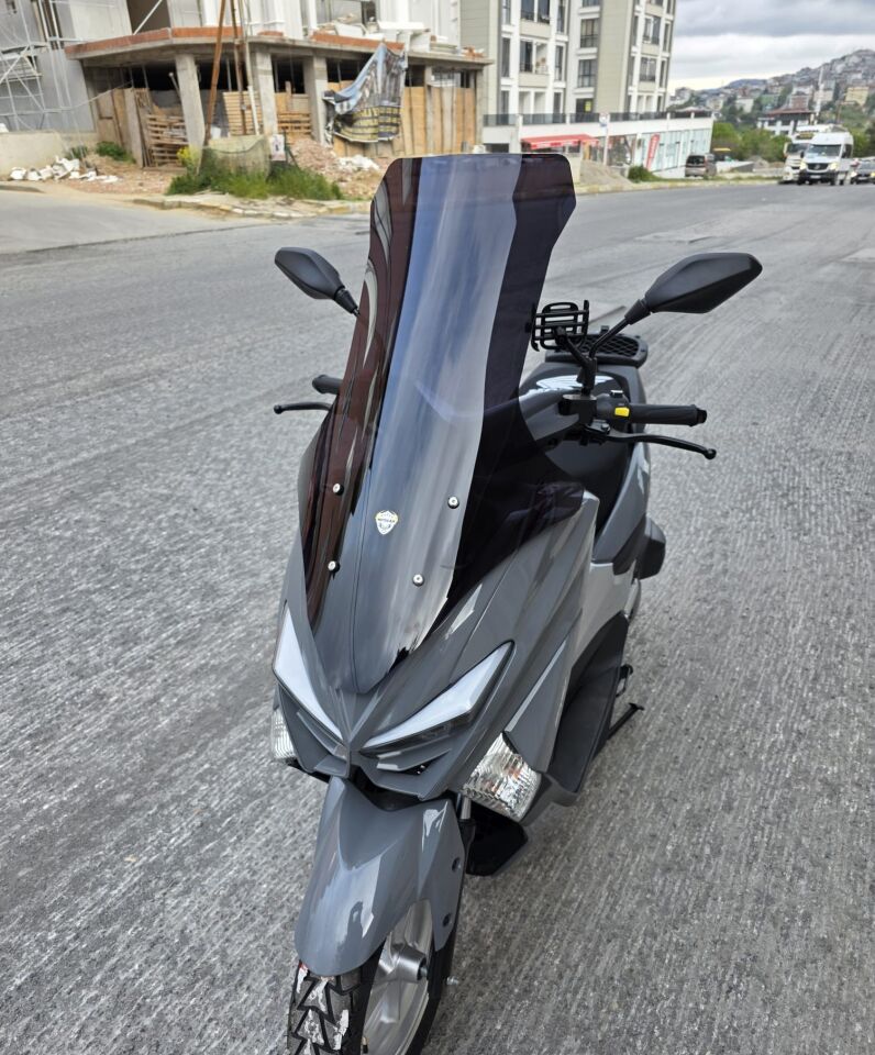 MOTOCAM Volta Apec Apx5 Ön Cam 2023-2026 Model 78cm Siyah Renkli 4mm UZUN