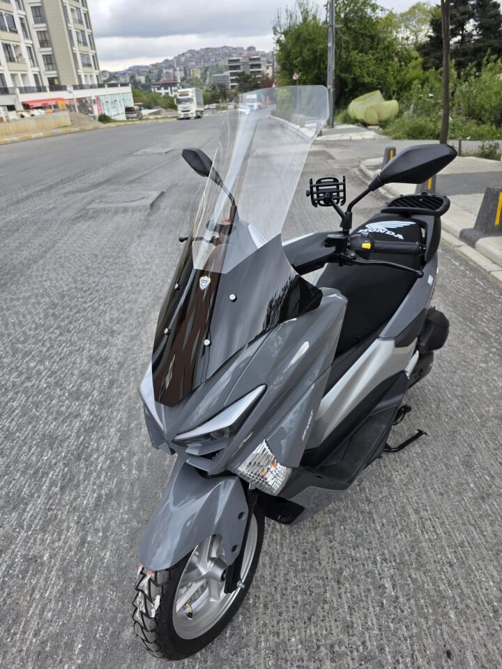 MOTOCAM Volta Apec Apx5 Ön Cam 2023-2026 Model 78cm Şeffaf Renkli 4mm UZUN