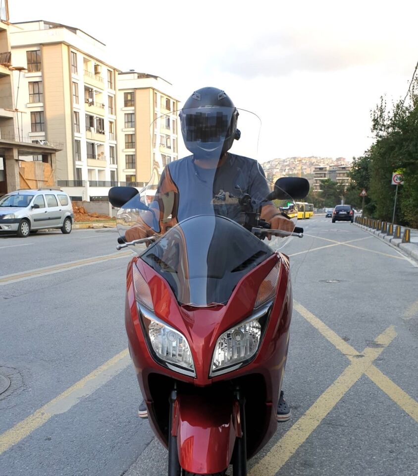 MOTOCAM Honda Forza 300 Ön Cam 2014-2017 Elcikli 78cm Şeffaf Renkli 4mm UZUN