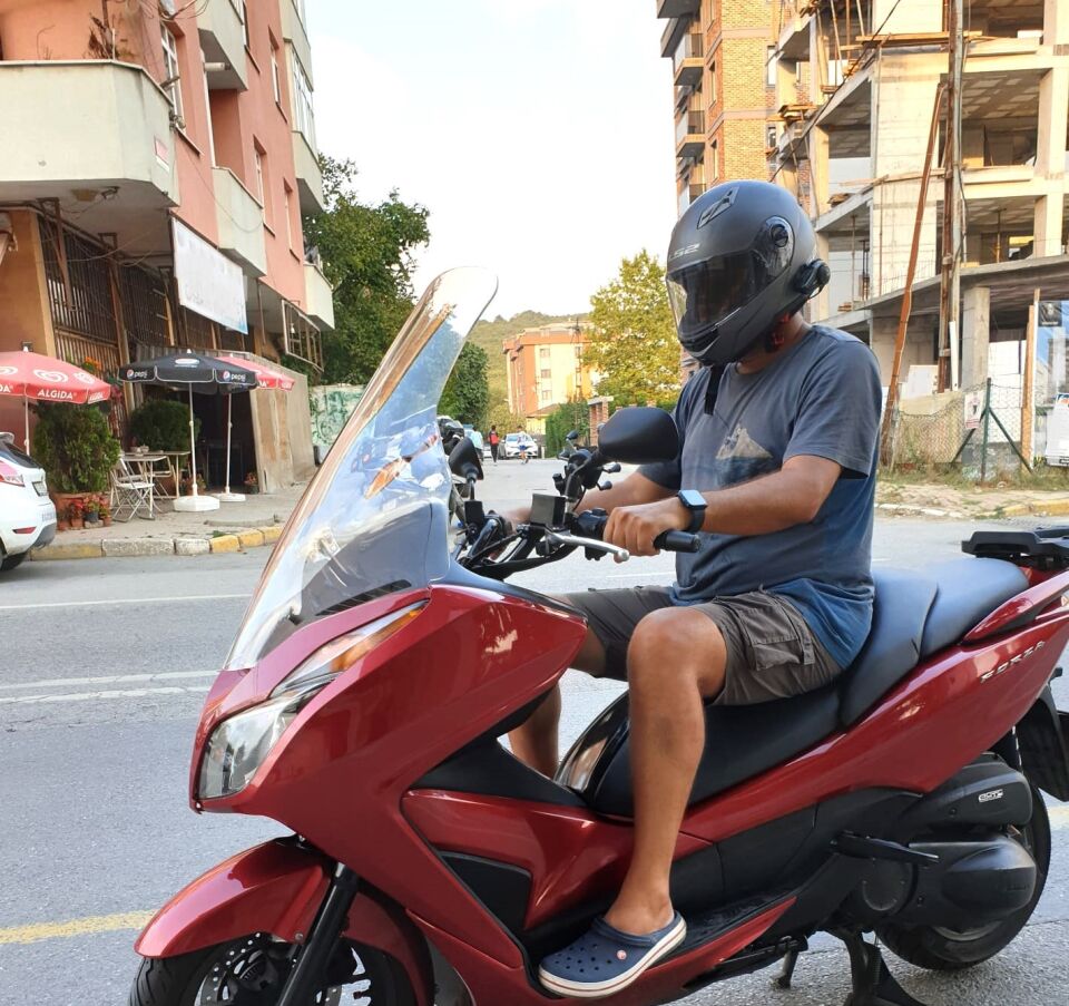 MOTOCAM Honda Forza 300 Ön Cam 2014-2017 Elcikli 78cm Şeffaf Renkli 4mm UZUN