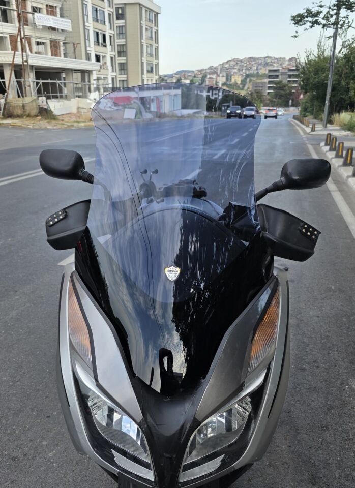 MOTOCAM Honda Forza 300 Ön Cam 2014-2017 Model 75cm Füme Renkli 4mm