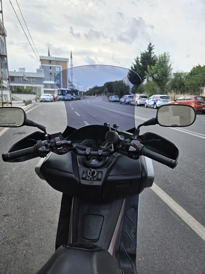 MOTOCAM Honda Forza 300 Ön Cam 2014-2017 Model 75cm Füme Renkli 4mm