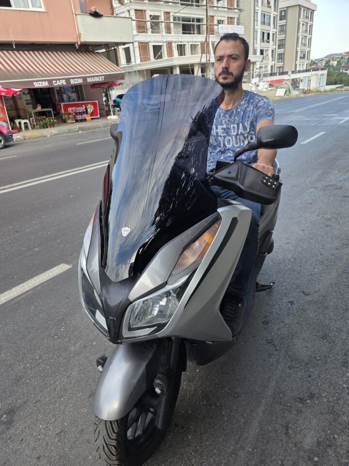 MOTOCAM Honda Forza 300 Ön Cam 2014-2017 Model 75cm Siyah Renkli 4mm