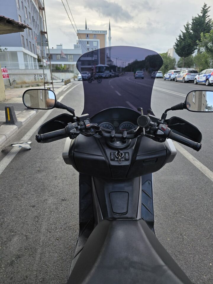 MOTOCAM Honda Forza 300 Ön Cam 2014-2017 Model 75cm Siyah Renkli 4mm