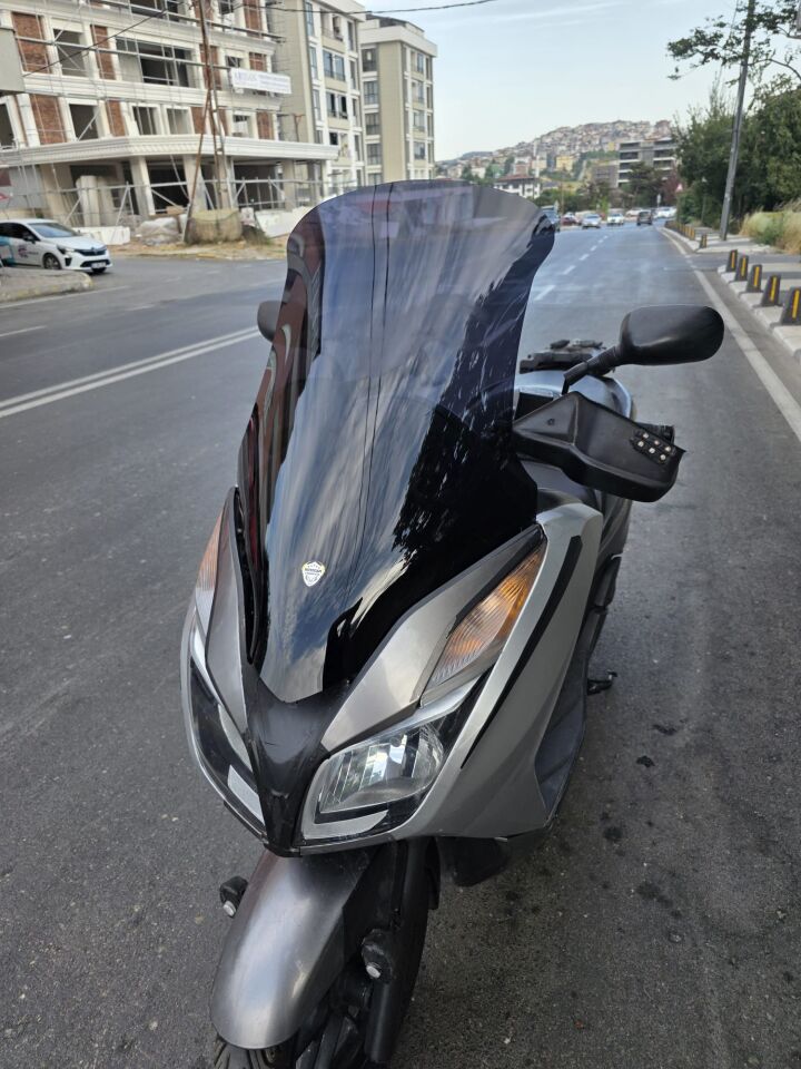 MOTOCAM Honda Forza 300 Ön Cam 2014-2017 Model 75cm Siyah Renkli 4mm