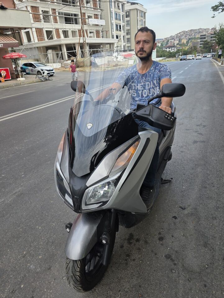 MOTOCAM Honda Forza 300 Ön Cam 2014-2017 Model 75cm Şeffaf Renkli 4mm