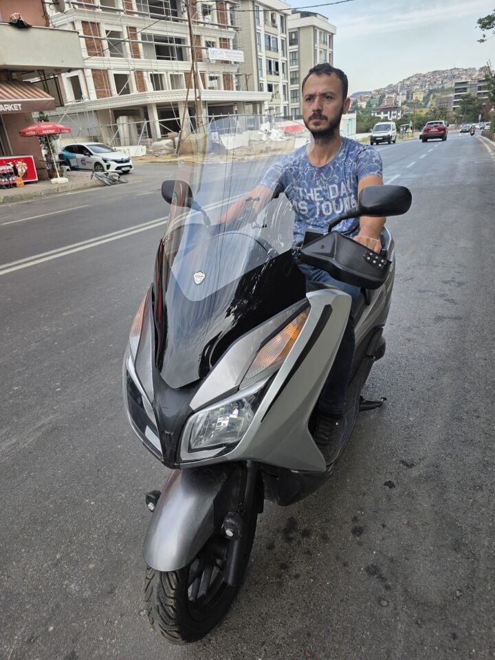 MOTOCAM Honda Forza 300 Ön Cam 2014-2017 Model 75cm Şeffaf Renkli 4mm