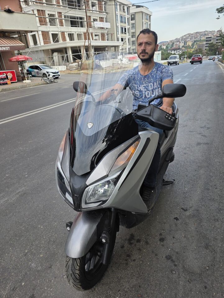 MOTOCAM Honda Forza 300 Ön Cam 2014-2017 Model 75cm Şeffaf Renkli 4mm