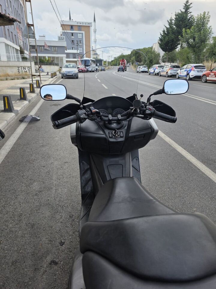 MOTOCAM Honda Forza 300 Ön Cam 2014-2017 Model 75cm Şeffaf Renkli 4mm