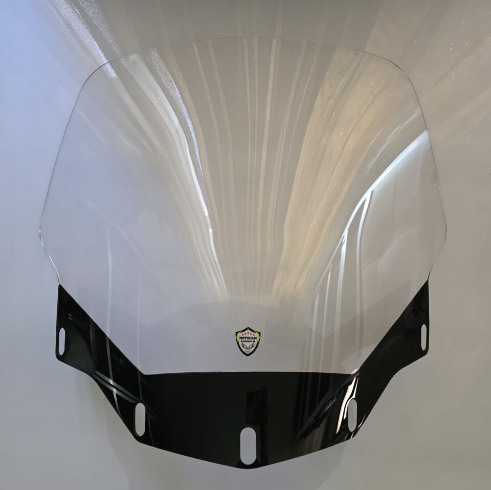 MOTOCAM Honda Goldwing GL 1500 Ön Cam 2007-2008 Model 66cm Şeffaf Renkli 4mm
