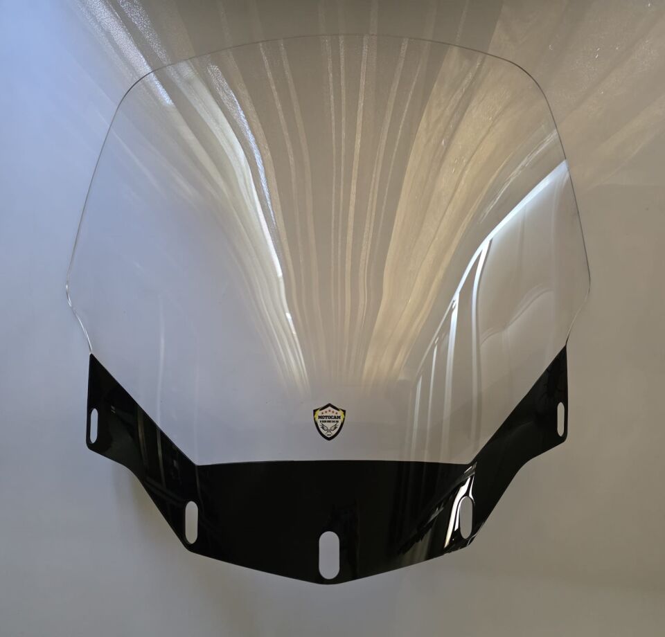 MOTOCAM Honda Goldwing GL 1500 Ön Cam 2007-2008 Model 66cm Şeffaf Renkli 4mm