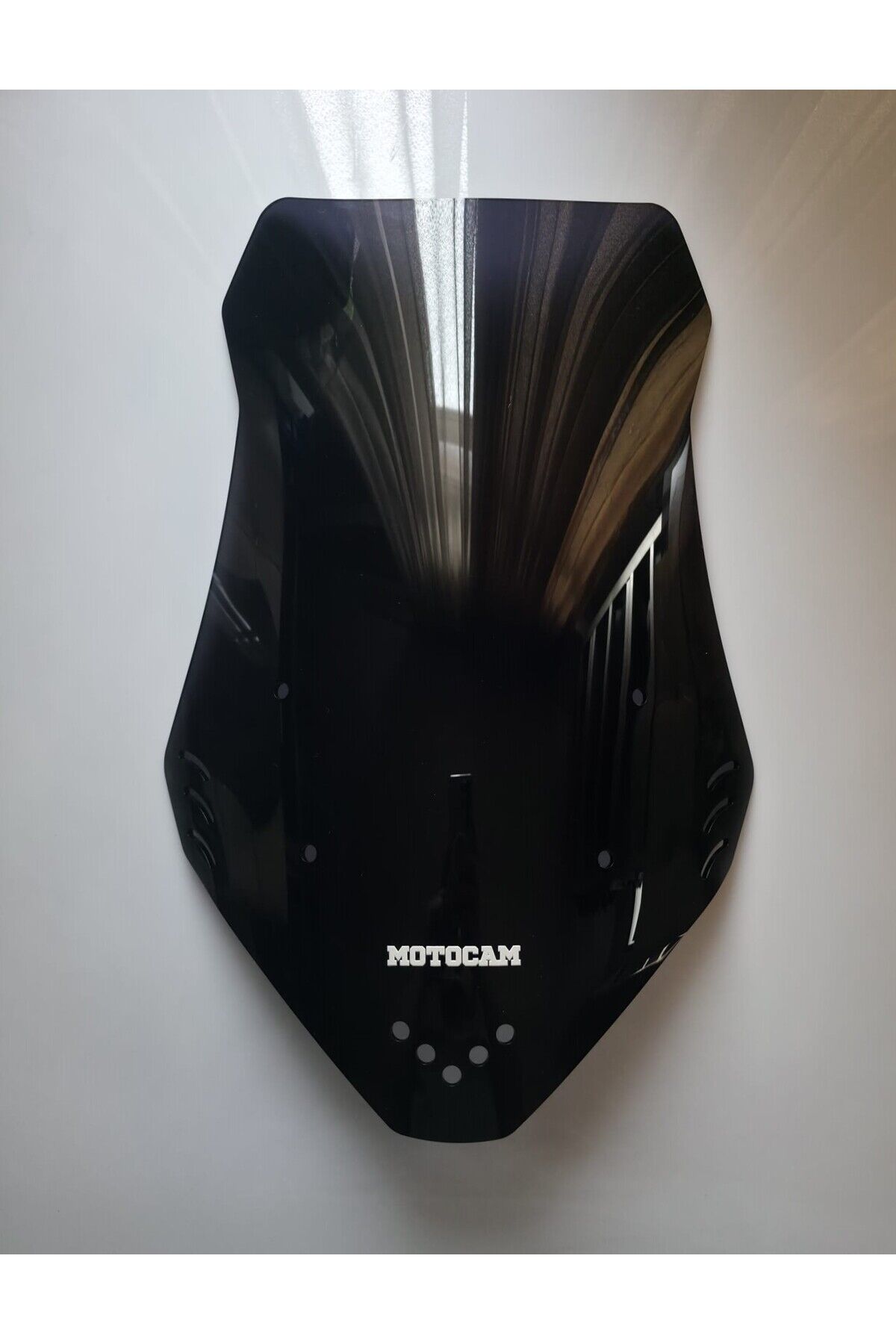 MOTOCAM Volta Revolt RSX7 Ön Cam 2022-2026 Model 55cm Siyah Renkli 4mm KISA