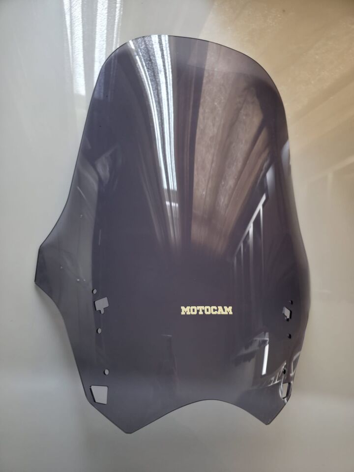 MOTOCAM Yamaha FJR 1300 Ön Cam 2012-2020 Model 64cm Füme Renkli 4mm