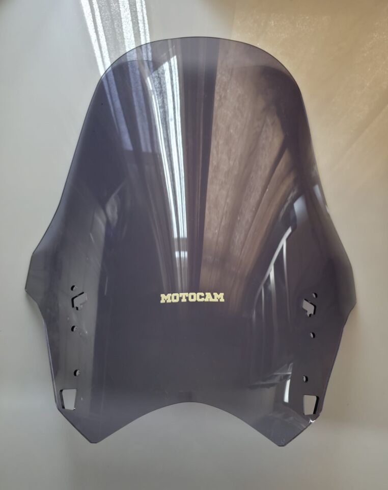 MOTOCAM Yamaha FJR 1300 Ön Cam 2012-2020 Model 64cm Füme Renkli 4mm