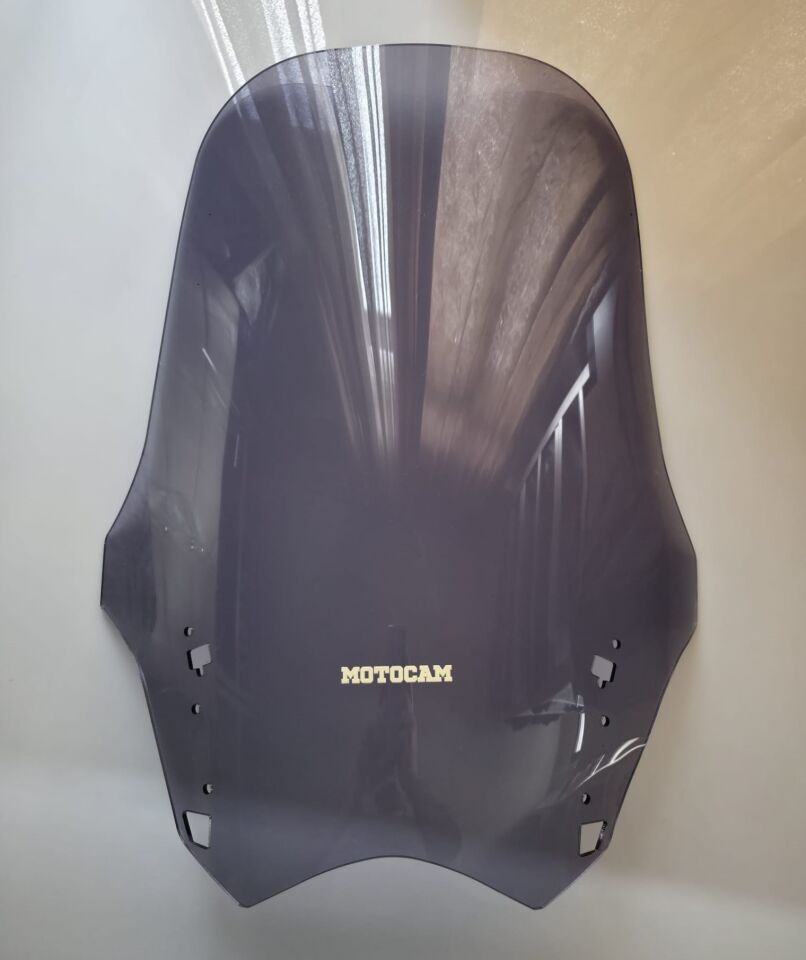 MOTOCAM Yamaha FJR 1300 Ön Cam 2012-2020 Model 64cm Füme Renkli 4mm