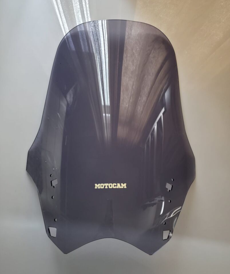 MOTOCAM Yamaha FJR 1300 Ön Cam 2012-2020 Model 64cm Füme Renkli 4mm