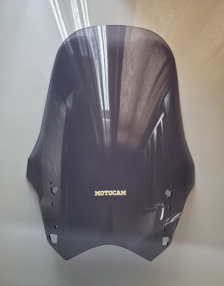 MOTOCAM Yamaha FJR 1300 Ön Cam 2012-2020 Model 64cm Füme Renkli 4mm