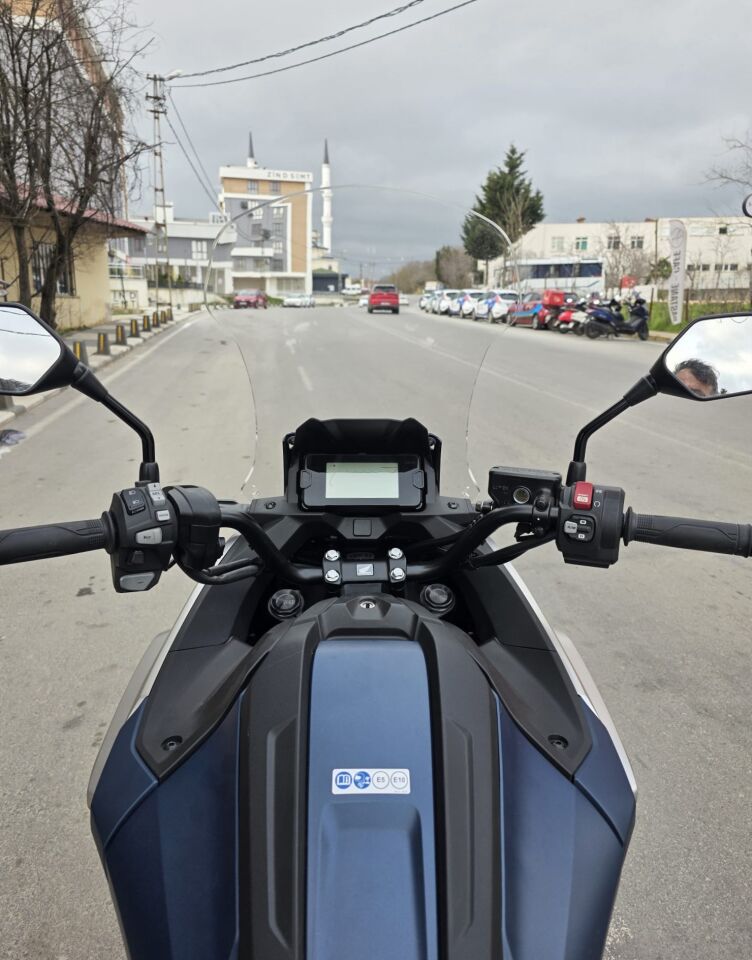 MOTOCAM Honda NC 700 750 X Ön Cam 2021-2024 Model 59cm Şeffaf Renkli 4mm UZUN