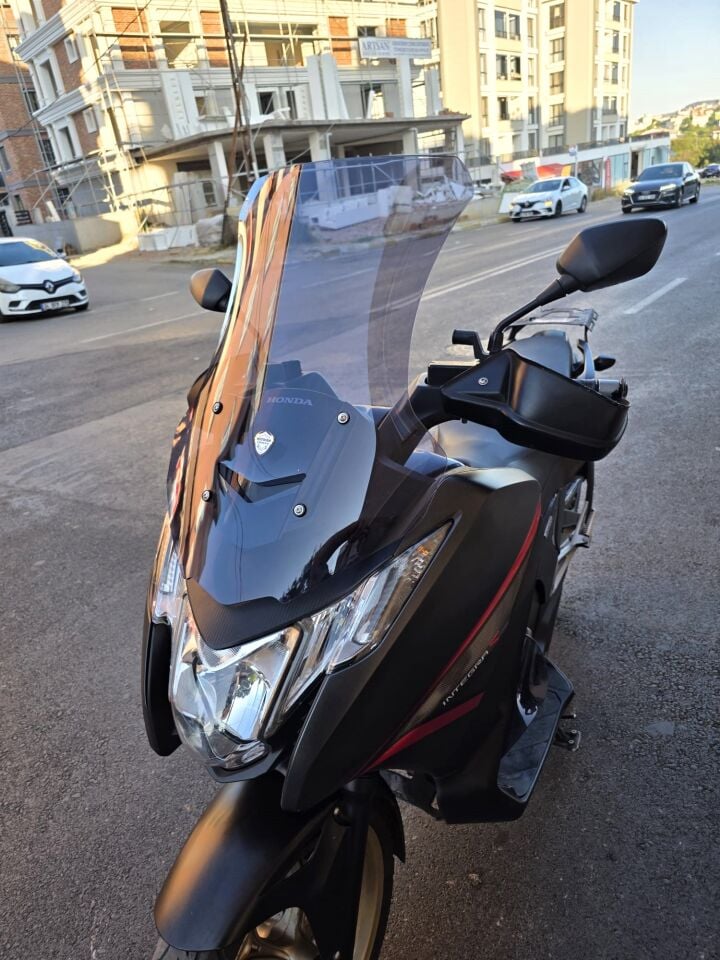 MOTOCAM Honda NC 750 D İntegra Ön Cam 2014-2020 Model 68cm Füme Renkli 4mm