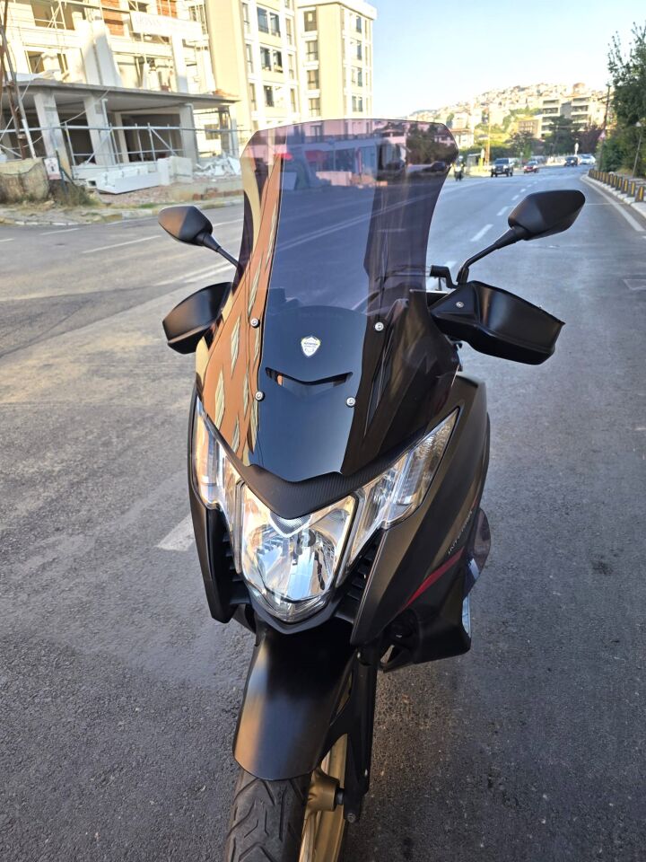 MOTOCAM Honda NC 750 D İntegra Ön Cam 2014-2020 Model 68cm Siyah Renkli 4mm