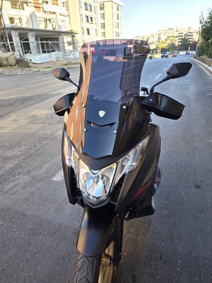 MOTOCAM Honda NC 750 D İntegra Ön Cam 2014-2020 Model 68cm Siyah Renkli 4mm