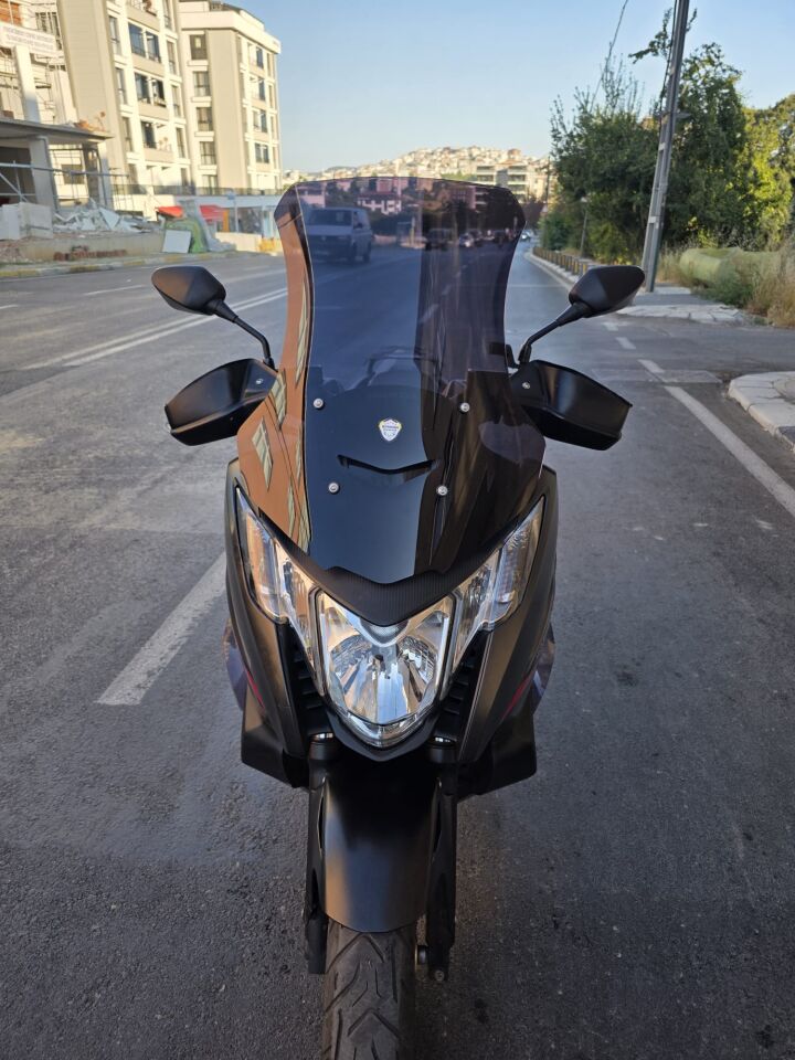 MOTOCAM Honda NC 750 D İntegra Ön Cam 2014-2020 Model 68cm Siyah Renkli 4mm