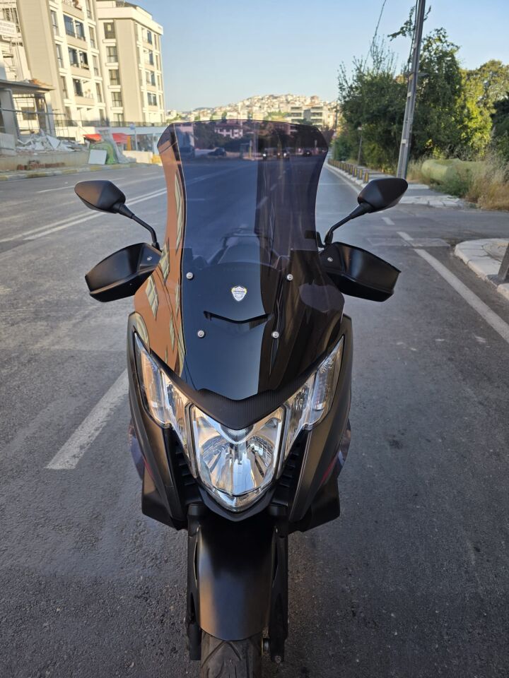 MOTOCAM Honda NC 750 D İntegra Ön Cam 2014-2020 Model 68cm Siyah Renkli 4mm