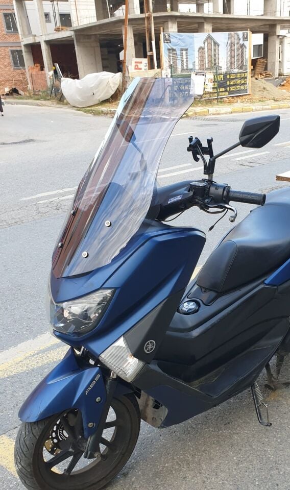 MOTOCAM Yamaha Nmax Ön Cam 2015-2020 Model 69cm Füme Renkli 4mm
