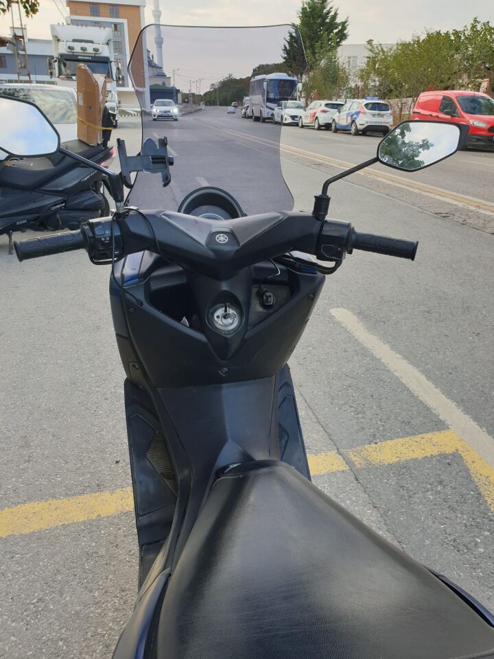MOTOCAM Yamaha Nmax Ön Cam 2015-2020 Model 69cm Füme Renkli 4mm
