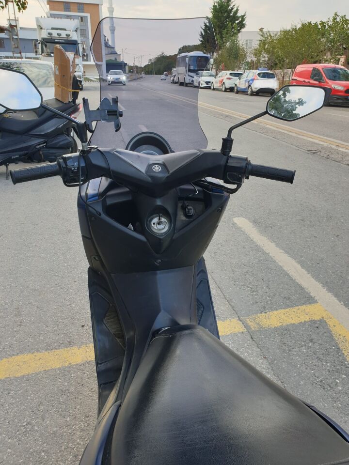 MOTOCAM Yamaha Nmax Ön Cam 2015-2020 Model 69cm Füme Renkli 4mm
