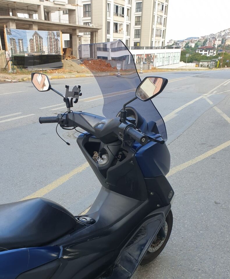 MOTOCAM Yamaha Nmax Ön Cam 2015-2020 Model 69cm Füme Renkli 4mm