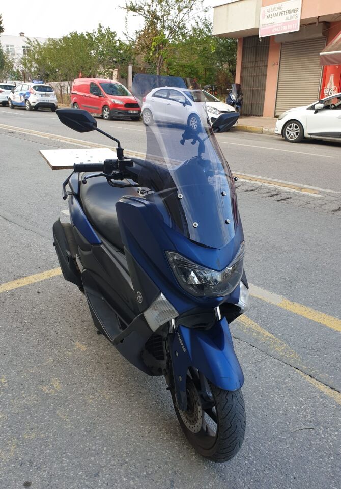 MOTOCAM Yamaha Nmax Ön Cam 2015-2020 Model 69cm Füme Renkli 4mm