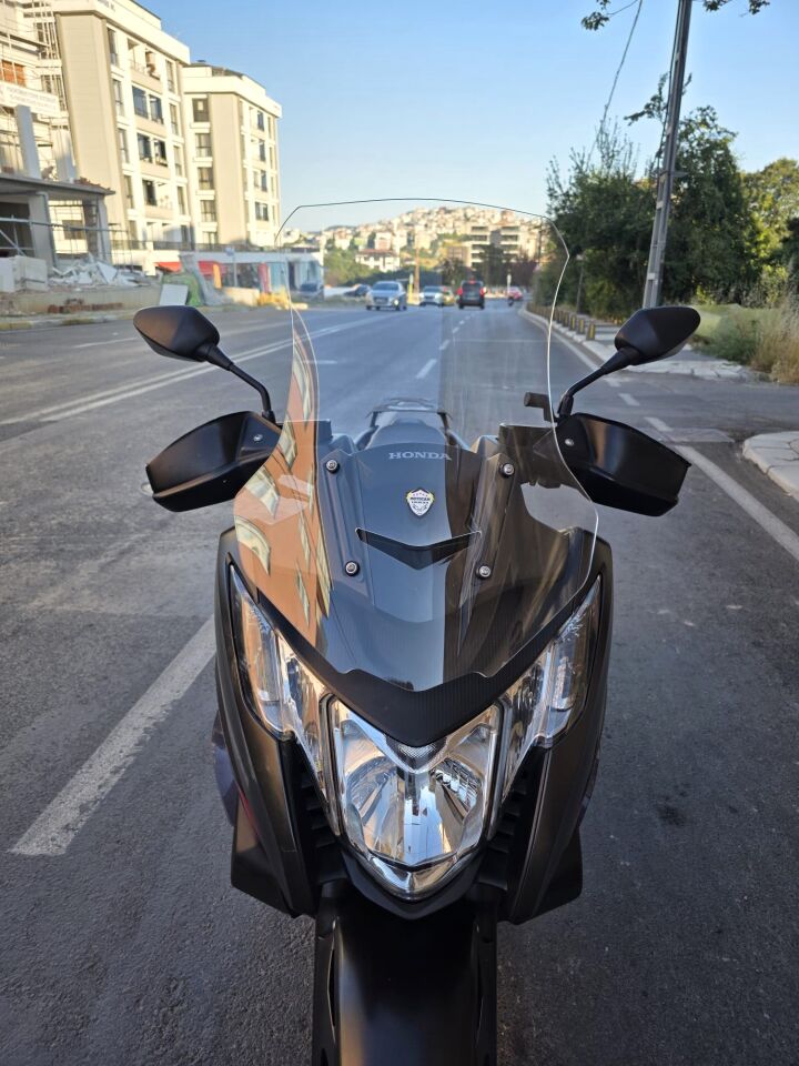 MOTOCAM Honda NC 750 D İntegra Ön Cam 2014-2020 Model 68cm Şeffaf Renkli 4mm