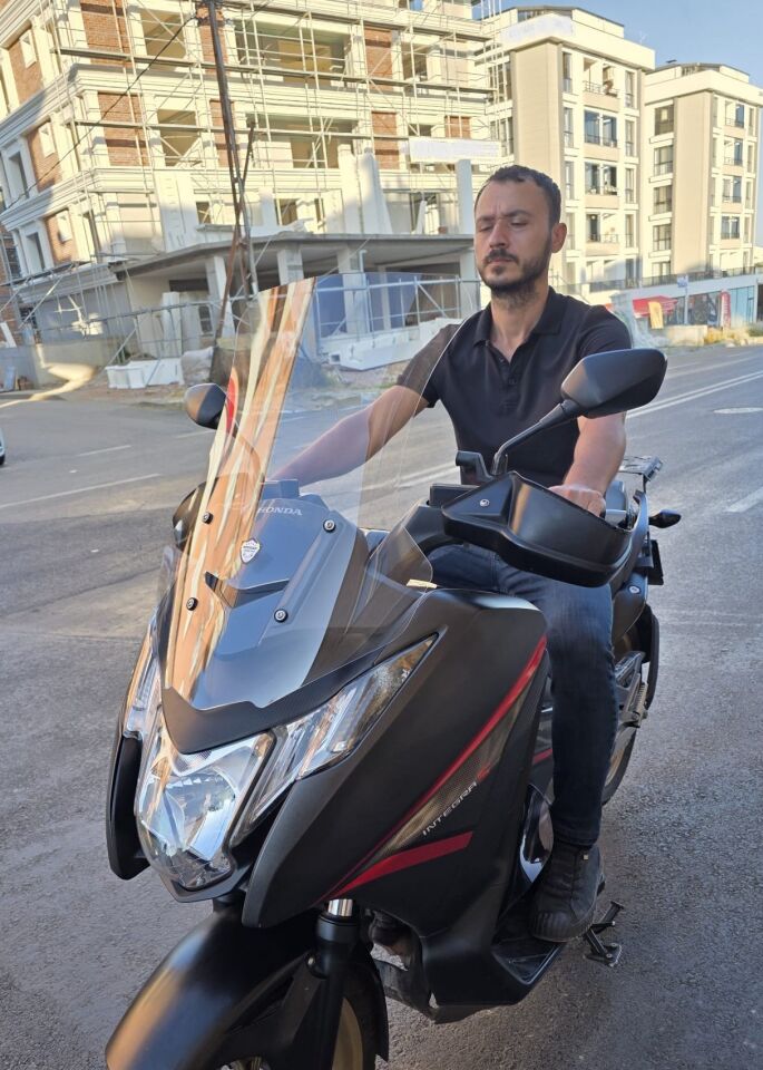 MOTOCAM Honda NC 750 D İntegra Ön Cam 2014-2020 Model 68cm Şeffaf Renkli 4mm