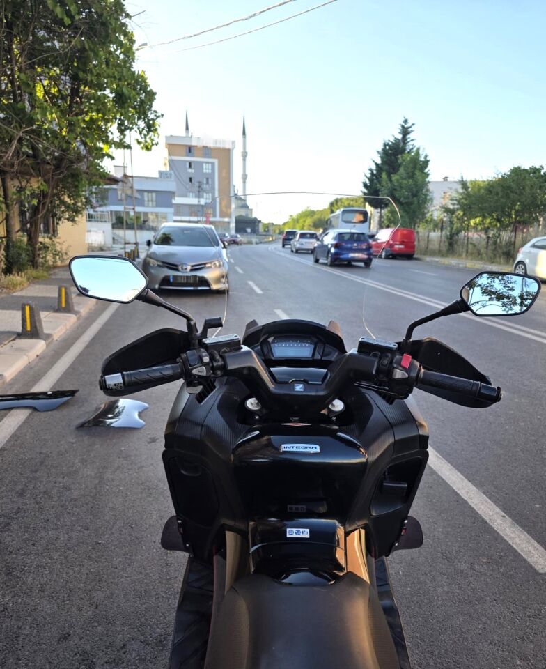 MOTOCAM Honda NC 750 D İntegra Ön Cam 2014-2020 Model 68cm Şeffaf Renkli 4mm