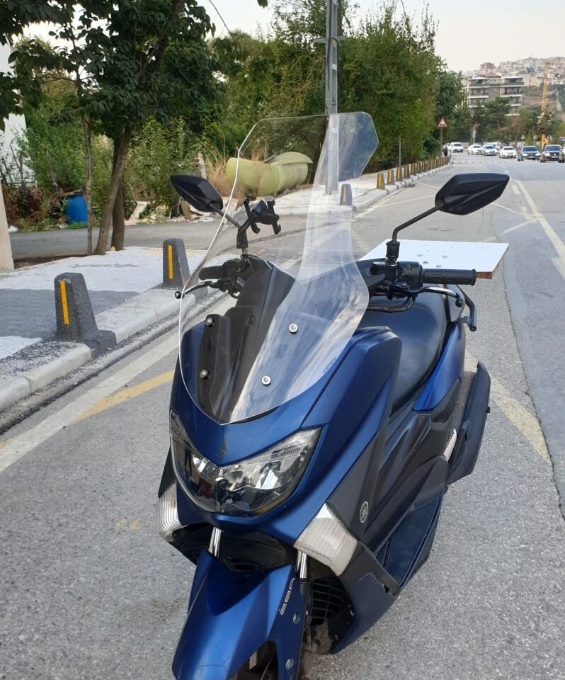MOTOCAM Yamaha Nmax Ön Cam 2015-2020 Model 69cm Şeffaf Renkli 4mm