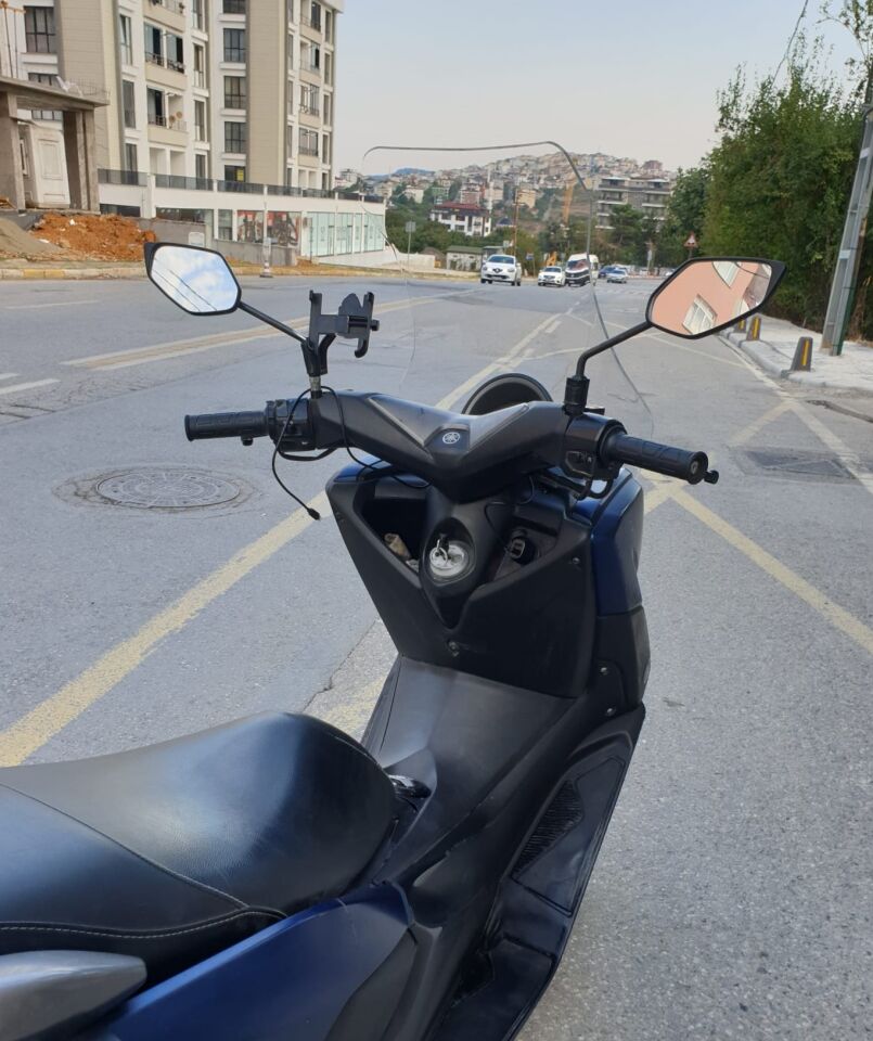 MOTOCAM Yamaha Nmax Ön Cam 2015-2020 Model 69cm Şeffaf Renkli 4mm