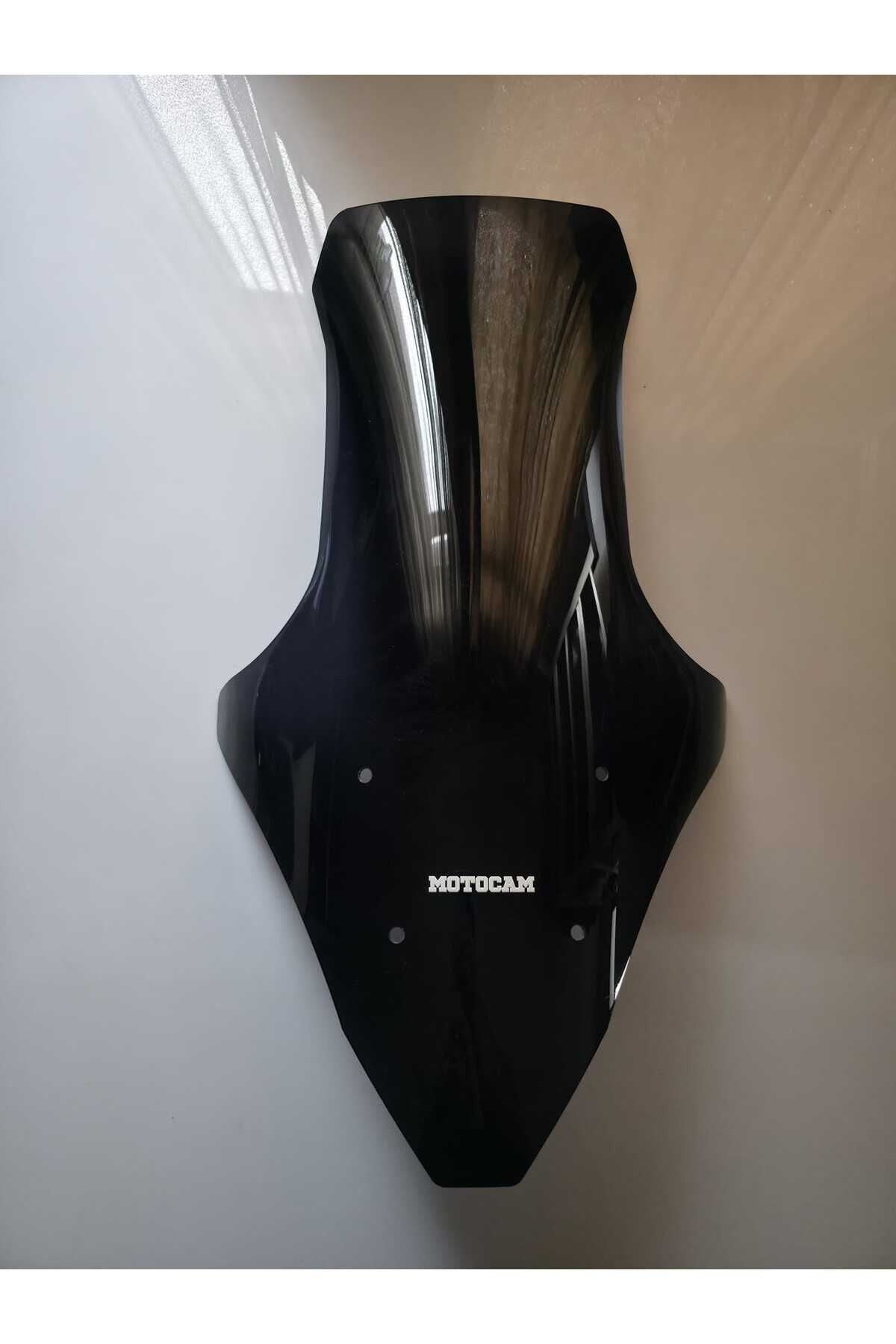 MOTOCAM Yamaha Nmax Ön Cam 2015-2020 Model 78cm Siyah Renkli 4mm