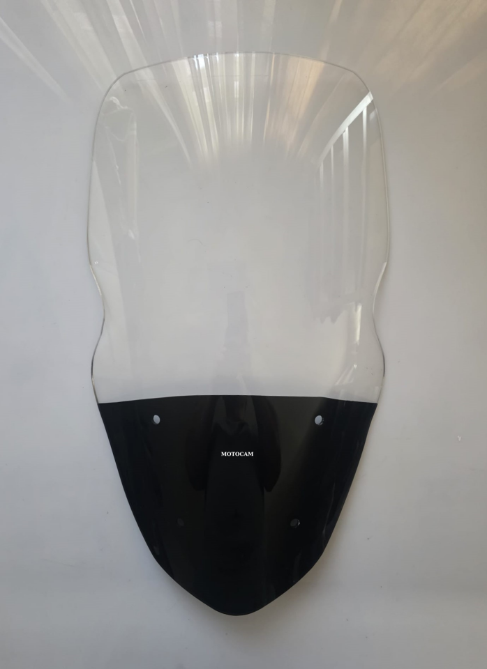 MOTOCAM Arora ZRX 200 Ön Cam 2022 Model 58cm Şeffaf Renkli 4mm ORTA BOYLU