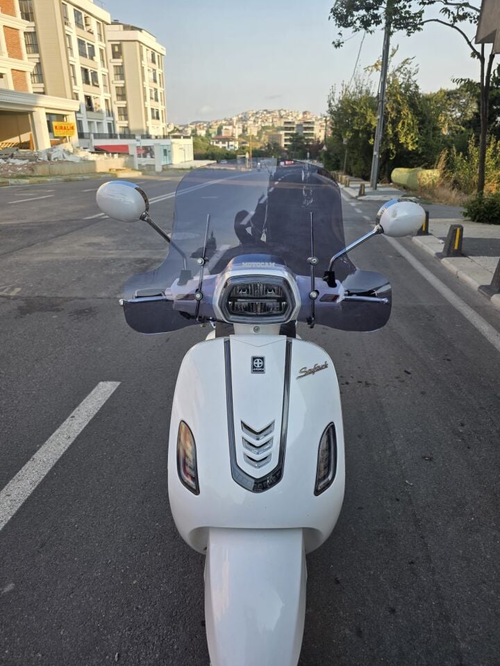 Arora Safari 50-125 Elcik Korumalı Aparatsız Ön Cam 2021,2025 Model 37cm