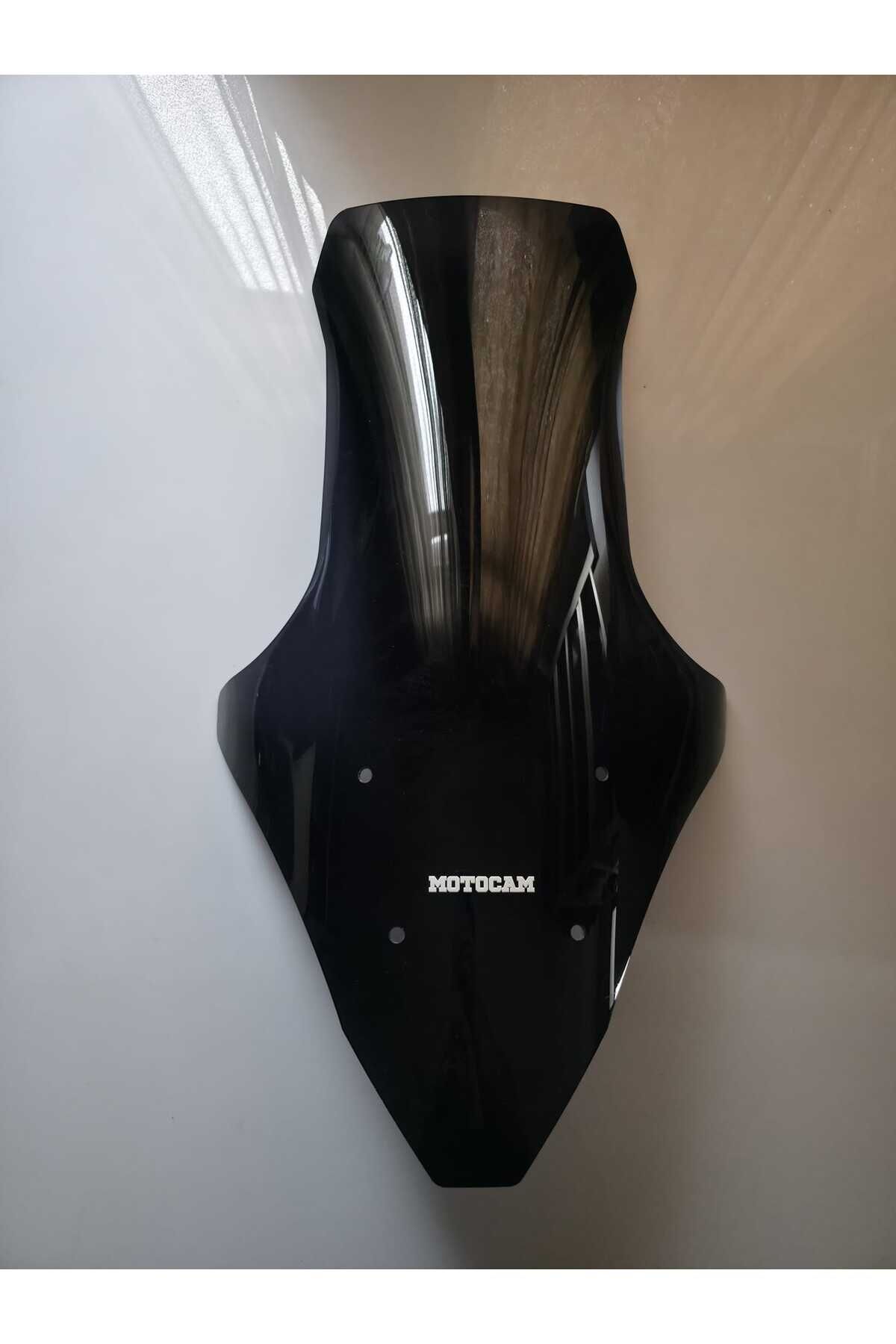 MOTOCAM Yamaha Nmax Ön Cam 2021-2024 Model 78cm Siyah Renkli 4mm