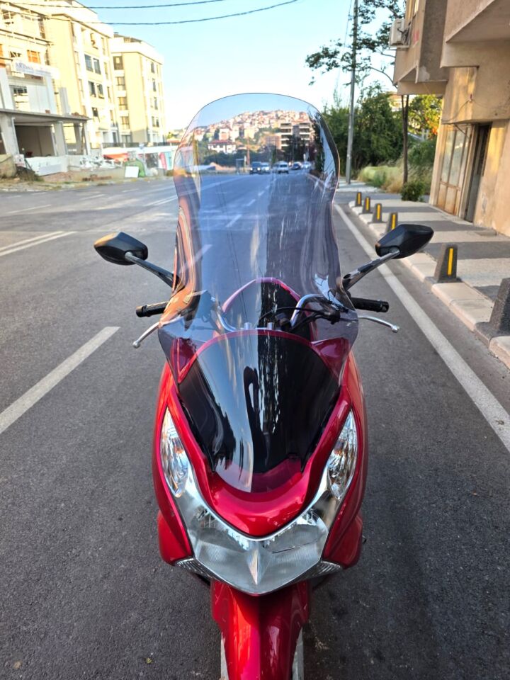 MOTOCAM Honda PCX Ön Cam 2011-2013 Model 83cm Füme Renkli 4mm UZUN